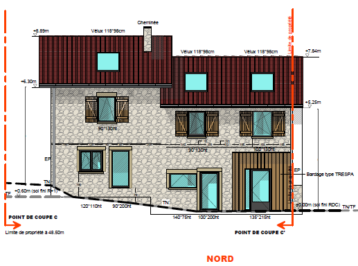 LICINI élévation projet